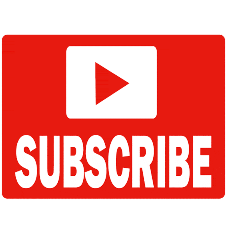 10 Free YouTube Subscribe Button PNGs [Includes both 150 x 150 px and