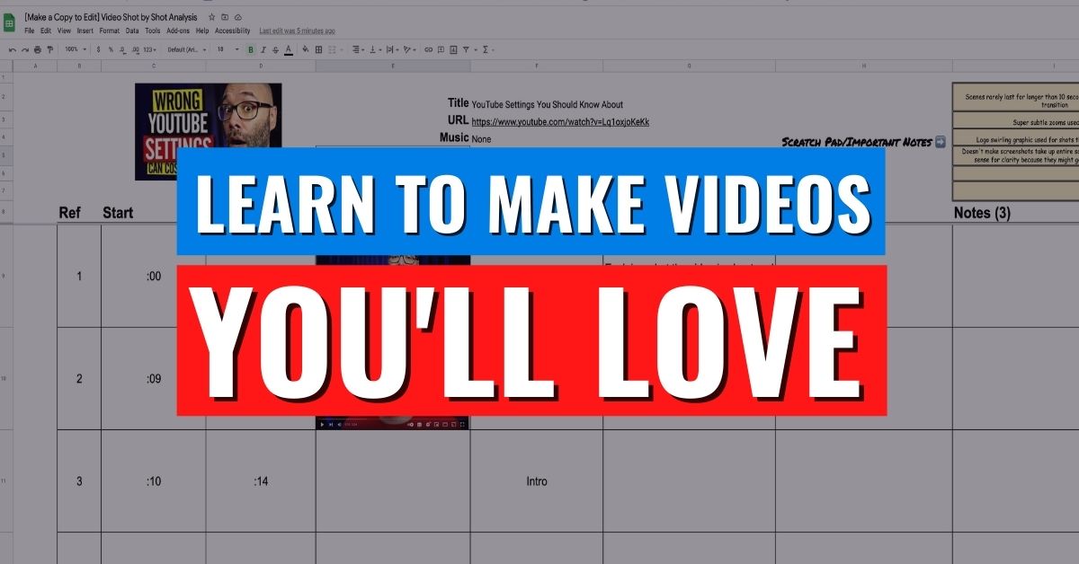 Do You Hate How Your YouTube Videos Look? Do This to Learn How to Make