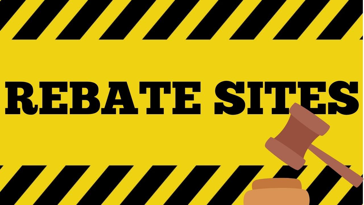 Rebate Sites Ban