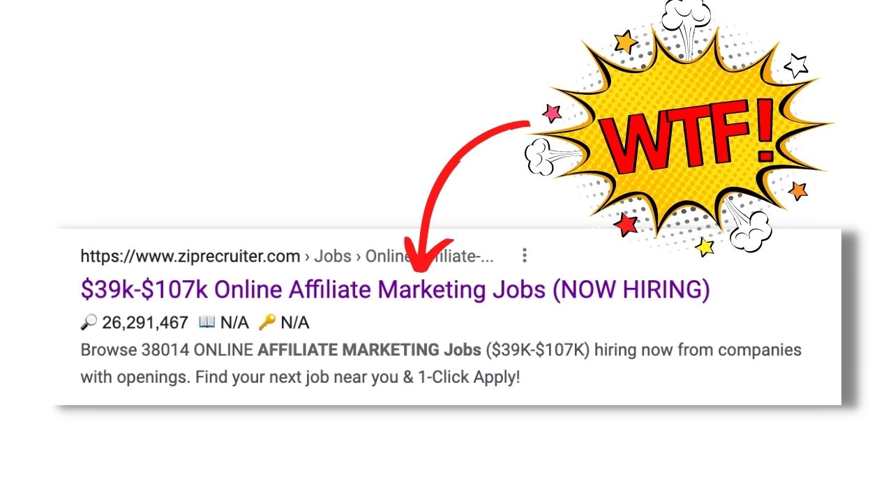 Affiliate Marketing Jobs