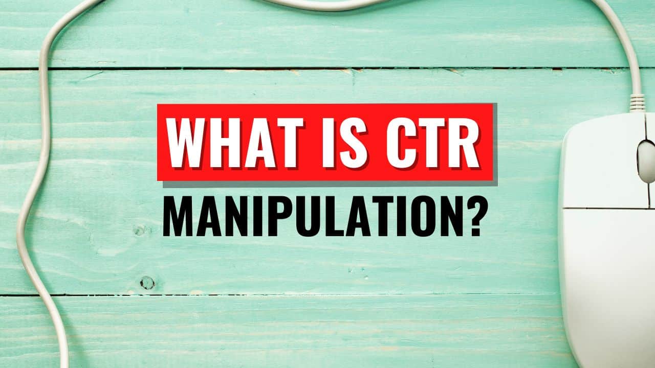 Click Through Rate Manipulation