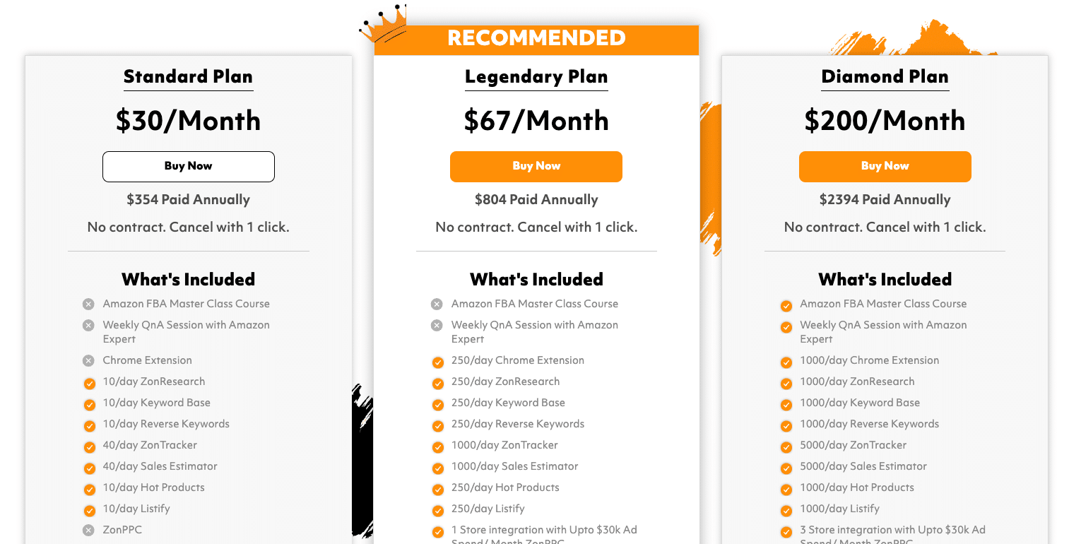 Zonbase Pricing Zonbase Pricing