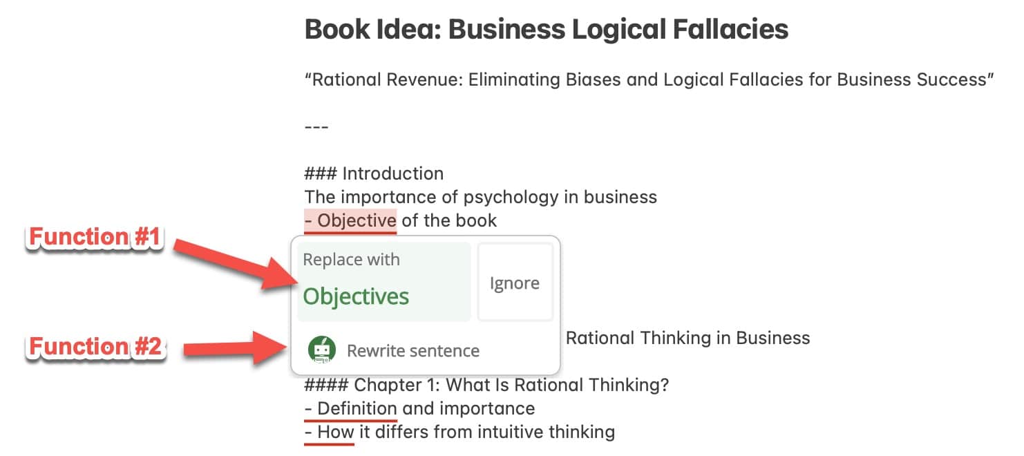 QuillBot MacOS Features