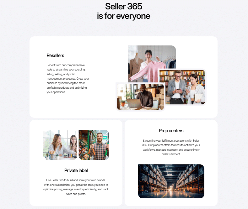 Seller 365is for everyone