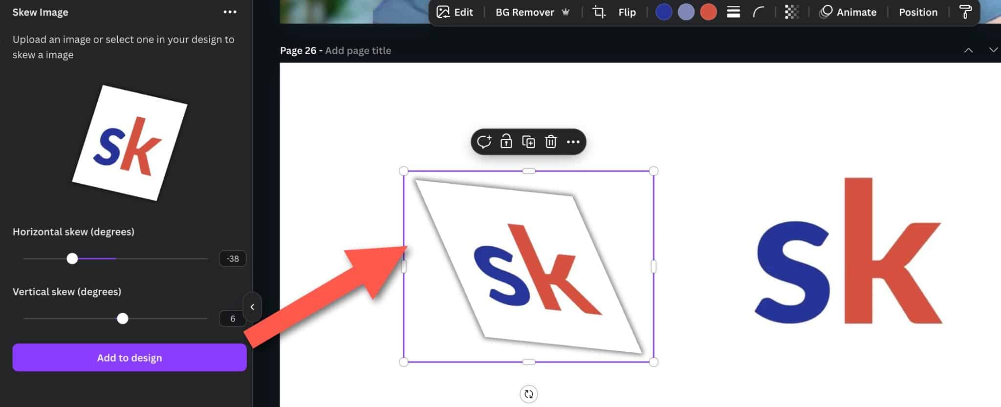Skew Image App Skew Image App