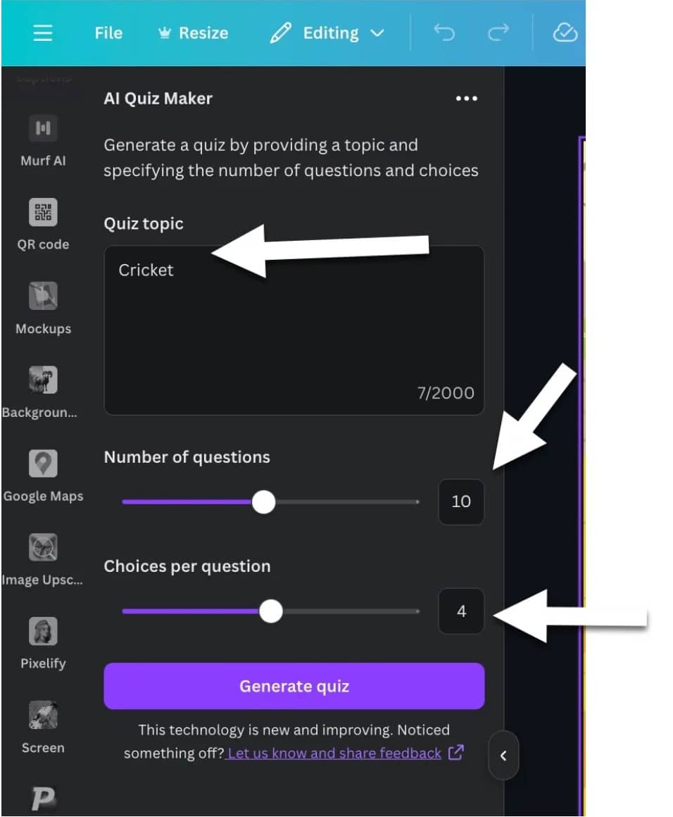 Canva Quiz Maker Canva Quiz Maker