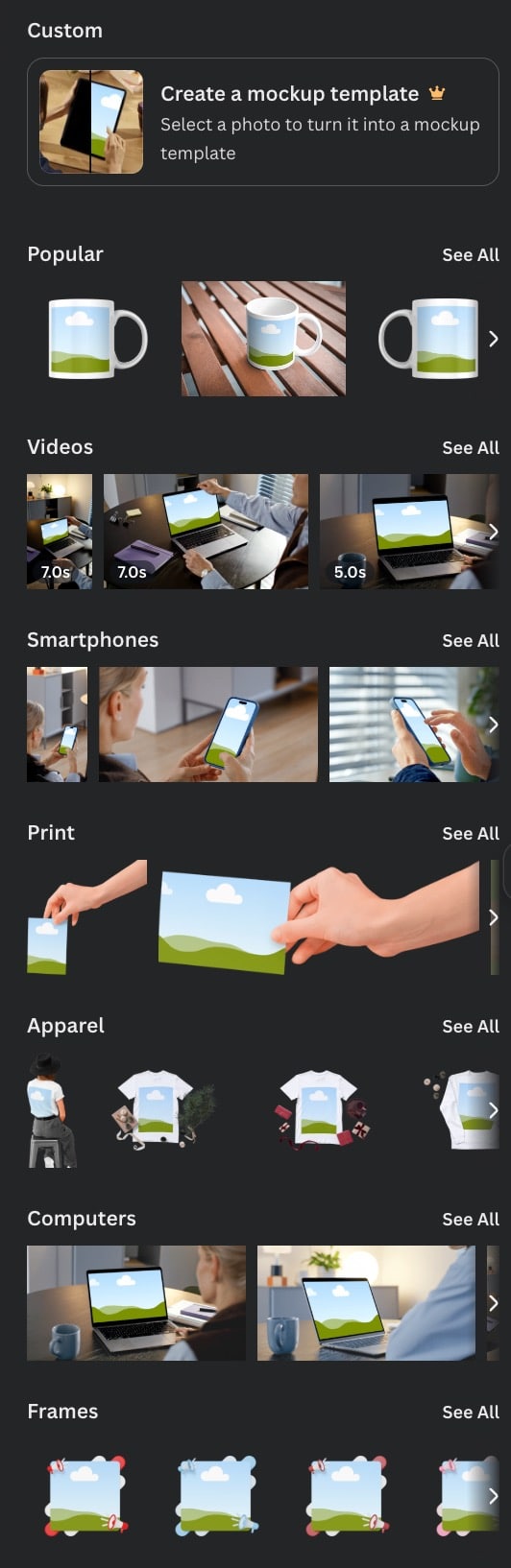 Example of what mockups are Example of what mockups are